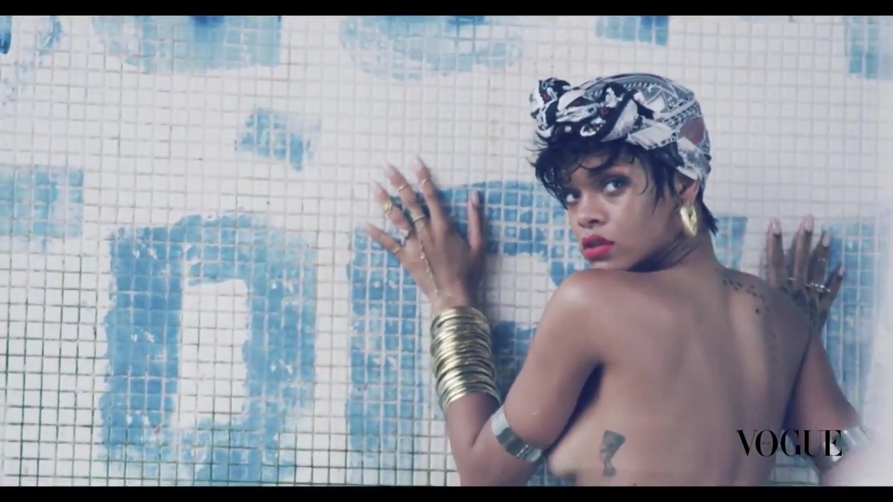 Rihanna - Vogue Brasil: Behind The Scenes (2014) HD 720p