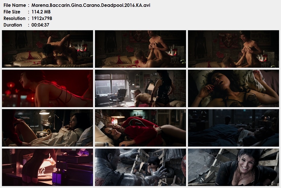 Morena Baccarin & Gina Carano - Deadpool (2016) web-dl 1080P