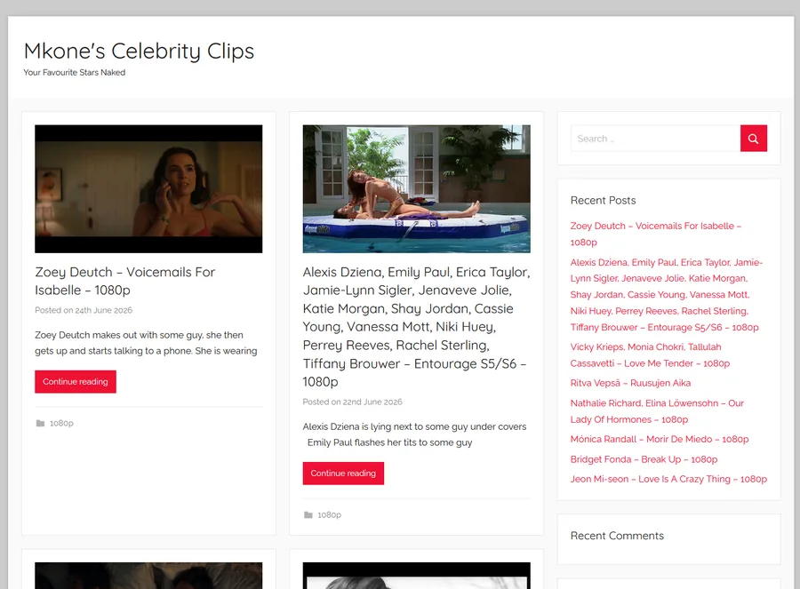 Mkone's Celebrity Clips