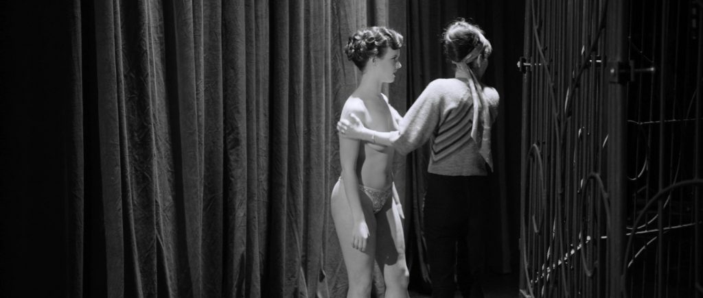 Hardcore girl on stage undressing movies