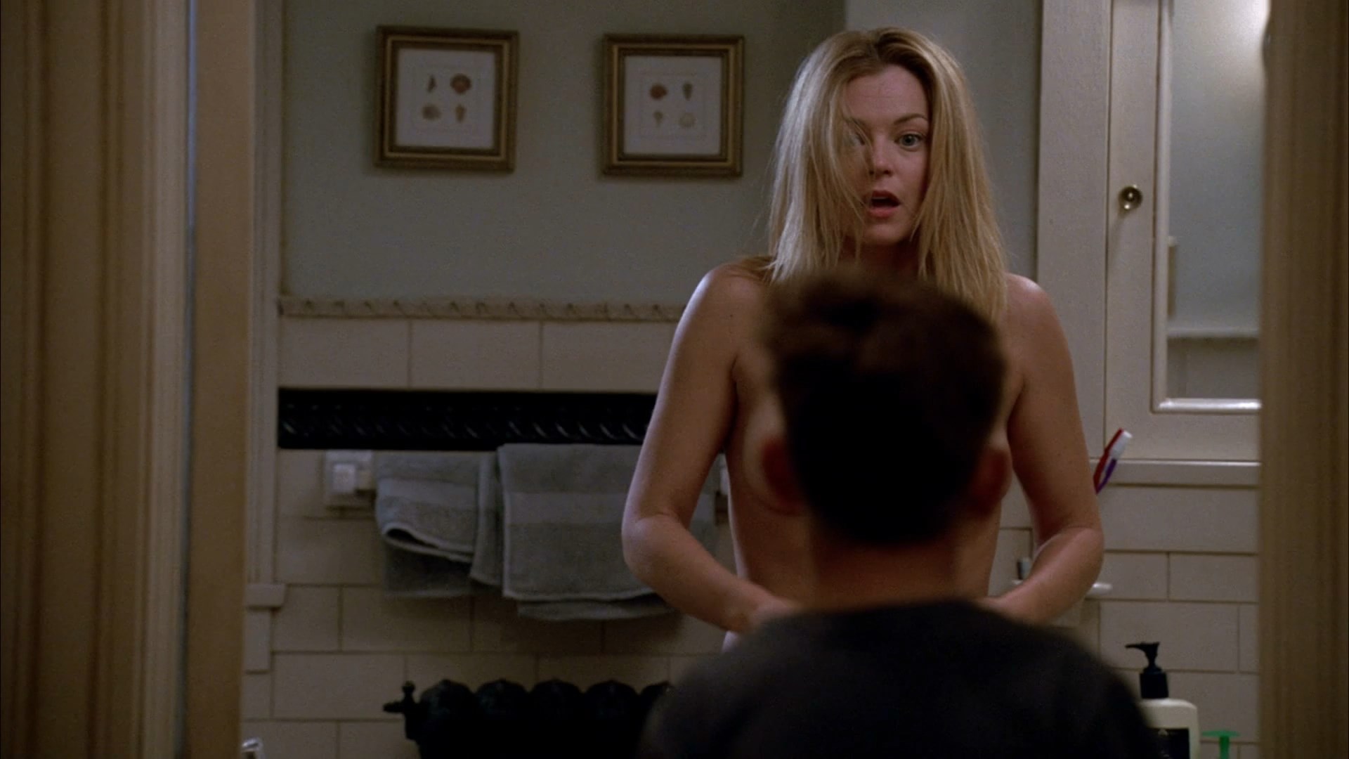 Classic nude scene from Nypd BLue. 