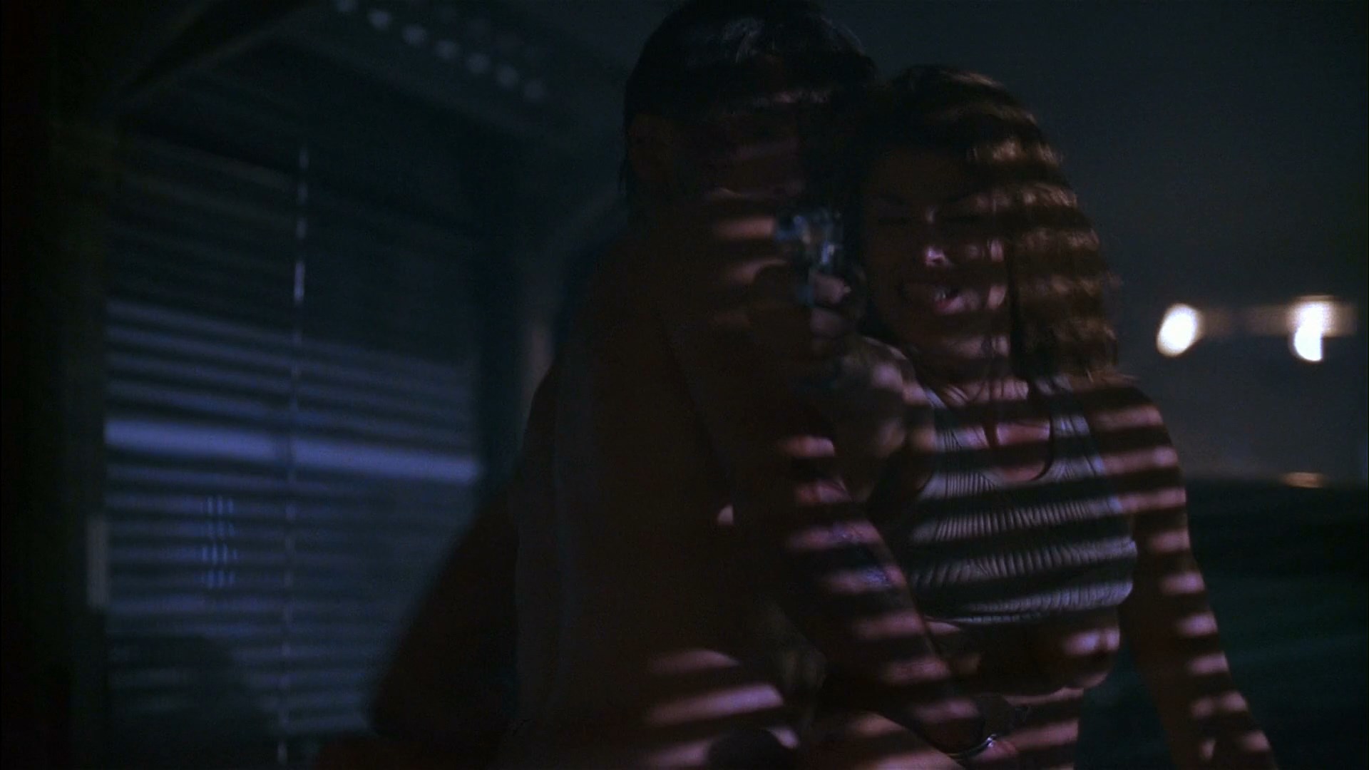 Long but very dark scene where Cindy Crawford bangs some guy. 