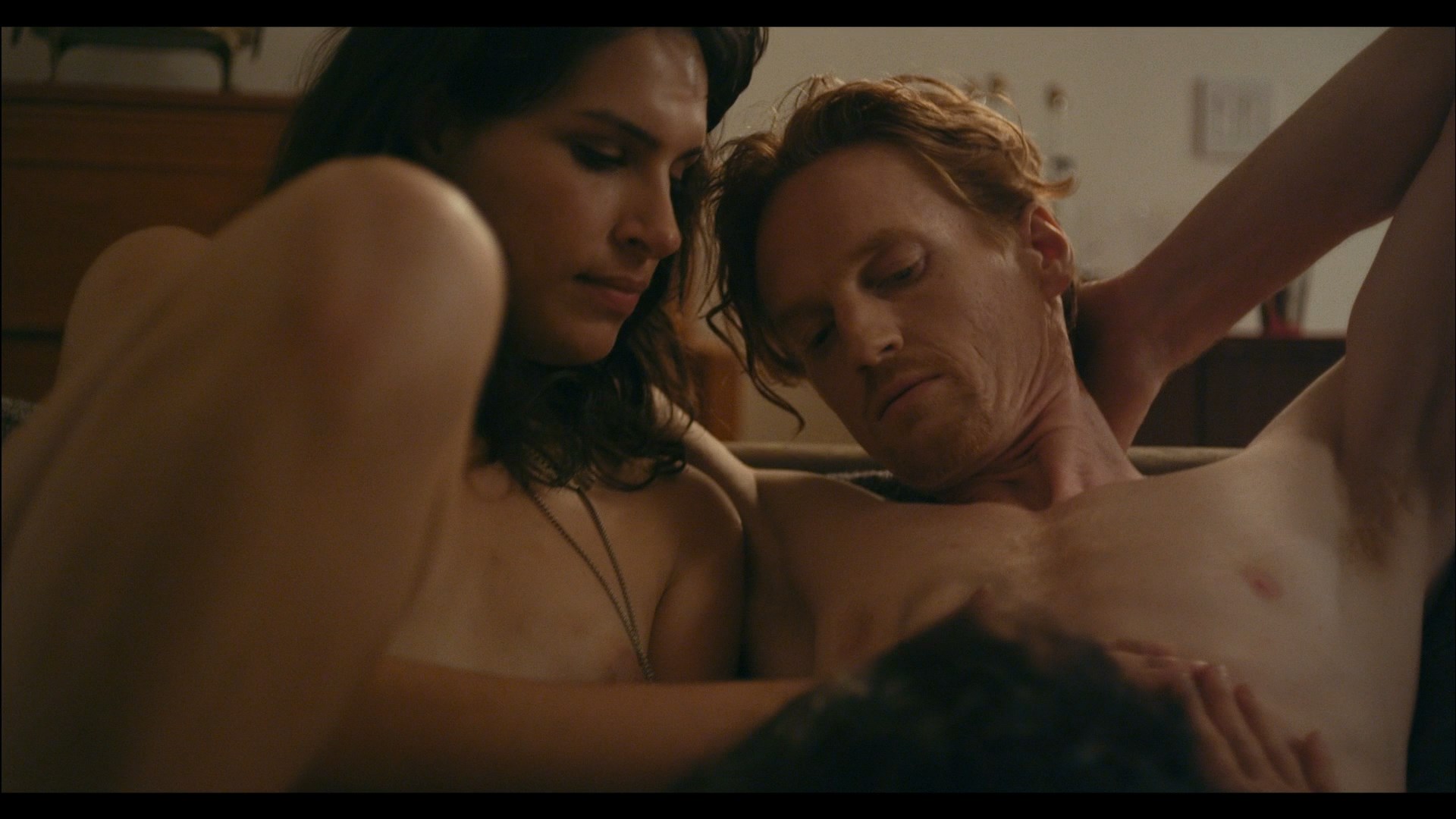 Desiree Akhavan, Robyn Rikoon and some guy are having a threesome. 