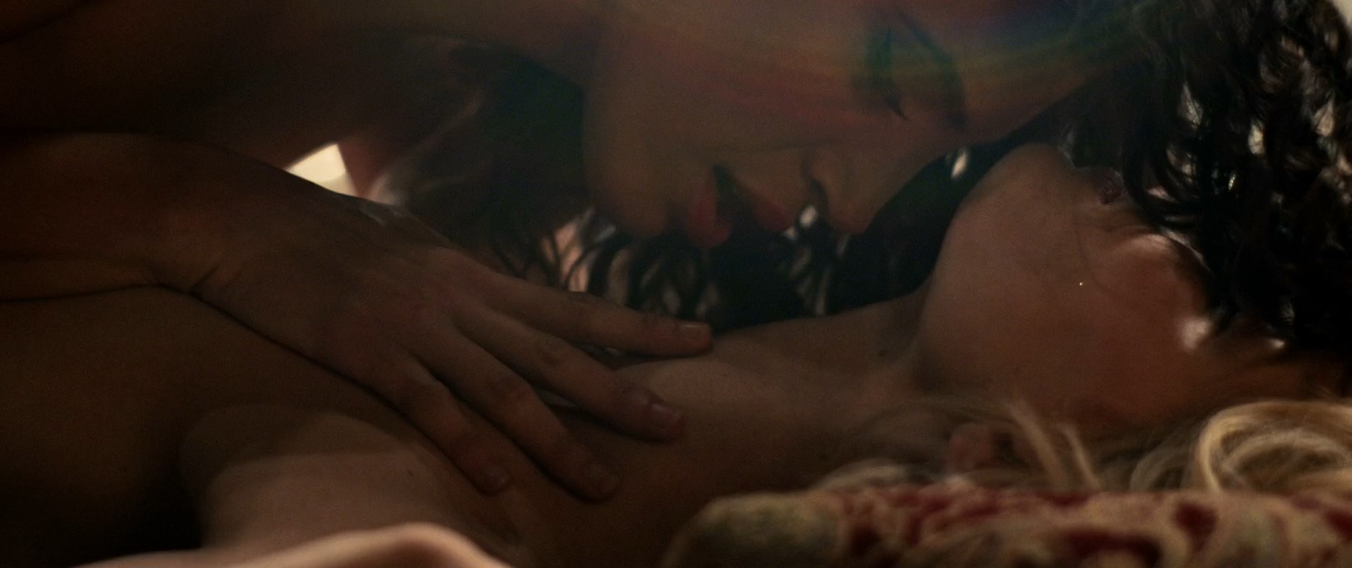 Long LONG sex scene with Chloe Farnworth and Lauryn Nicole Hamilton. 
