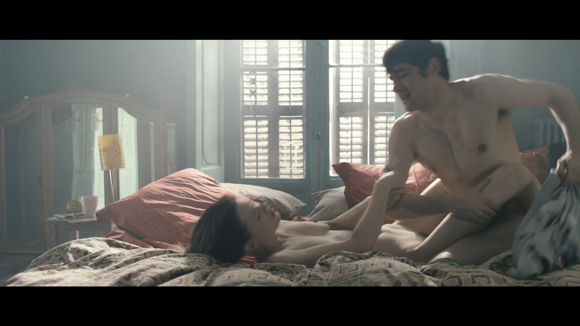 Fully naked Astrid-Bergès Frisbey has sex with some guy in this awesome sex...