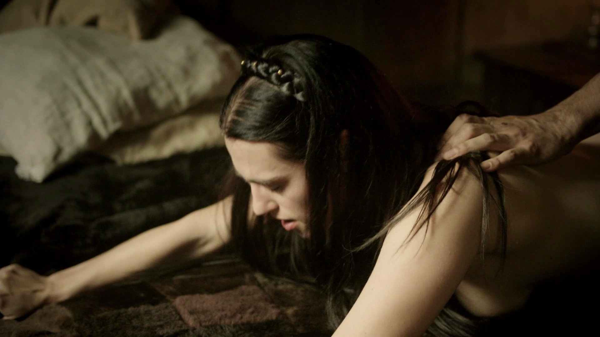 Katie McGrath Nude. 