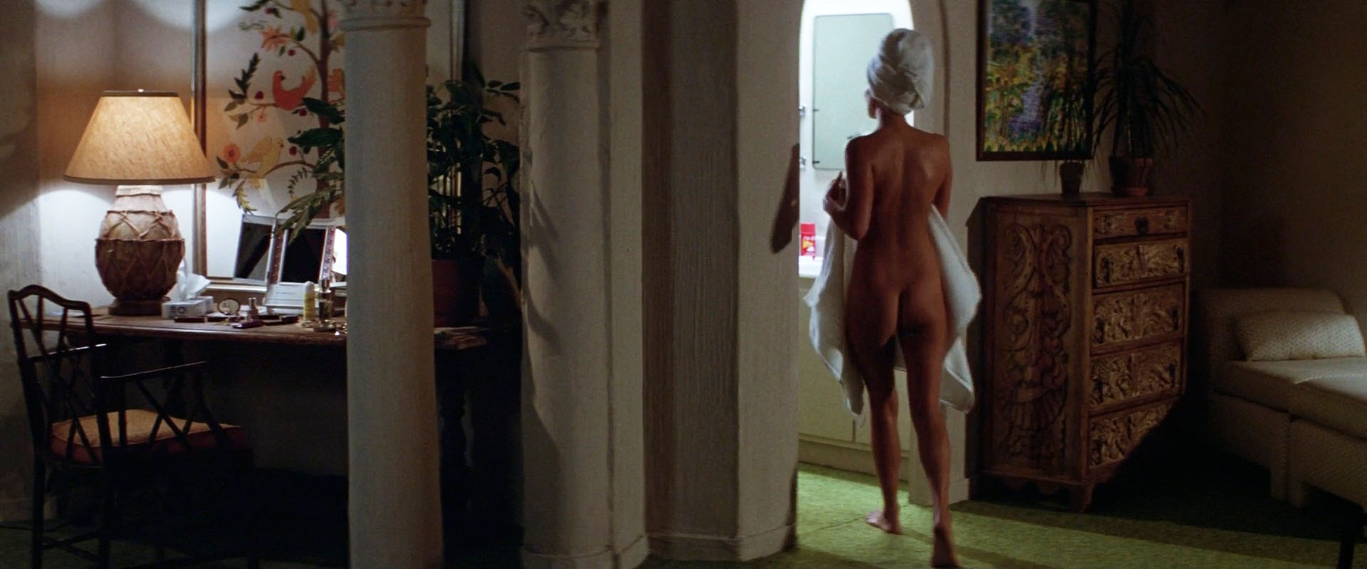 Bo derek breasts, butt scene in ghosts can't do it