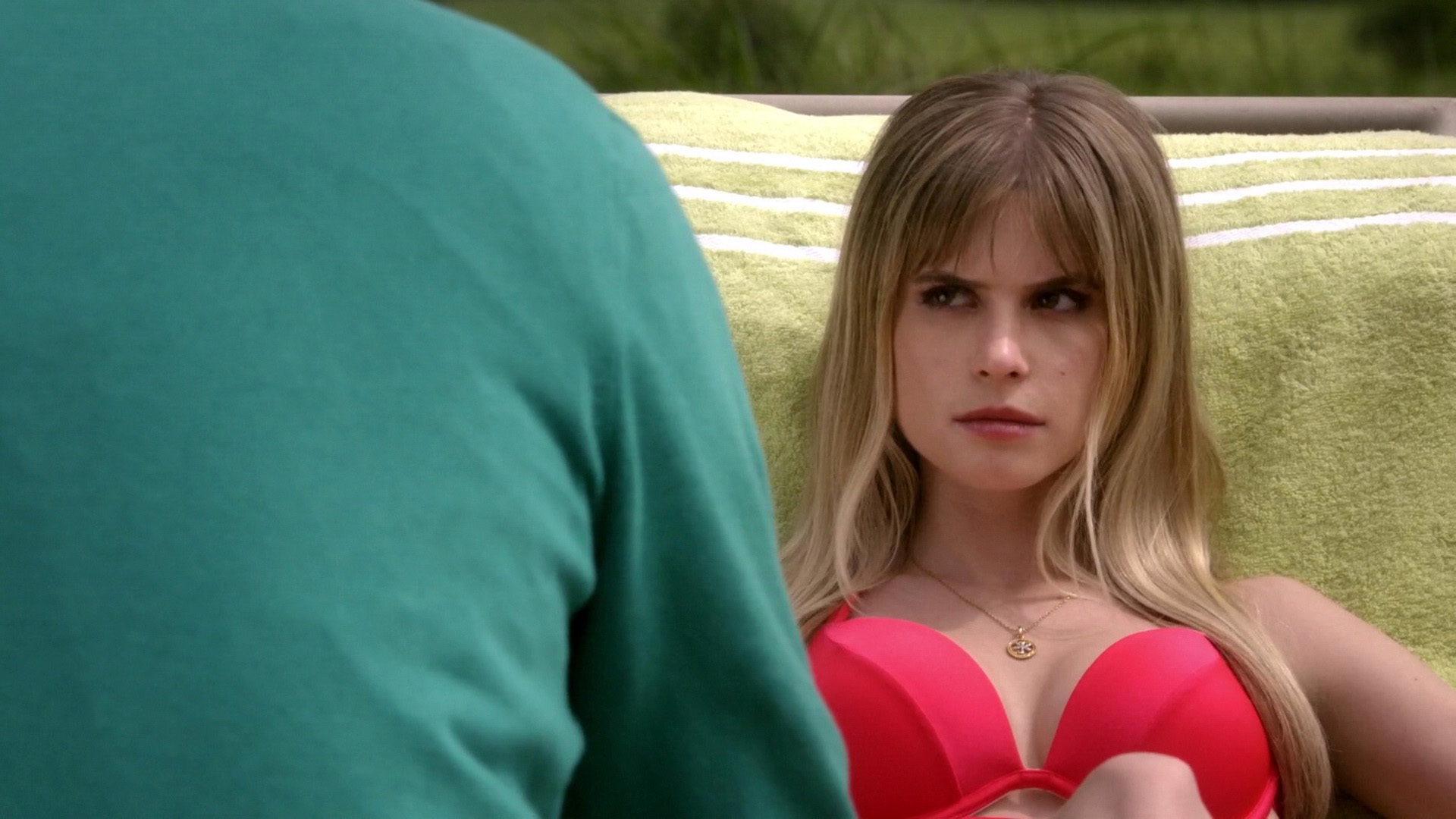 Carlson Young Nude. 