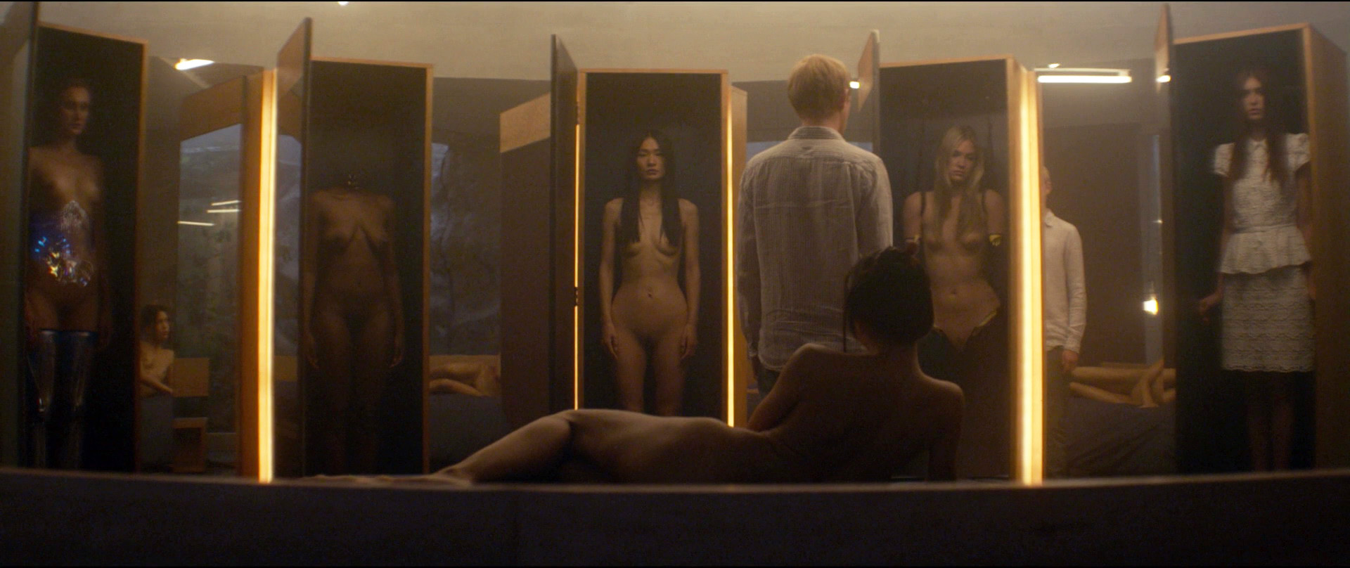 Ex Machina Nude Scenes. 